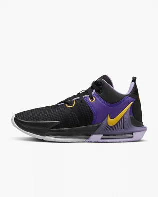 Кроссовки унисекс Nike Lebron Witness 7 Basketball Shoes Black Dm1123-002