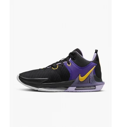 Кросівки унісекс Nike Lebron Witness 7 Basketball Shoes Black Dm1123-002