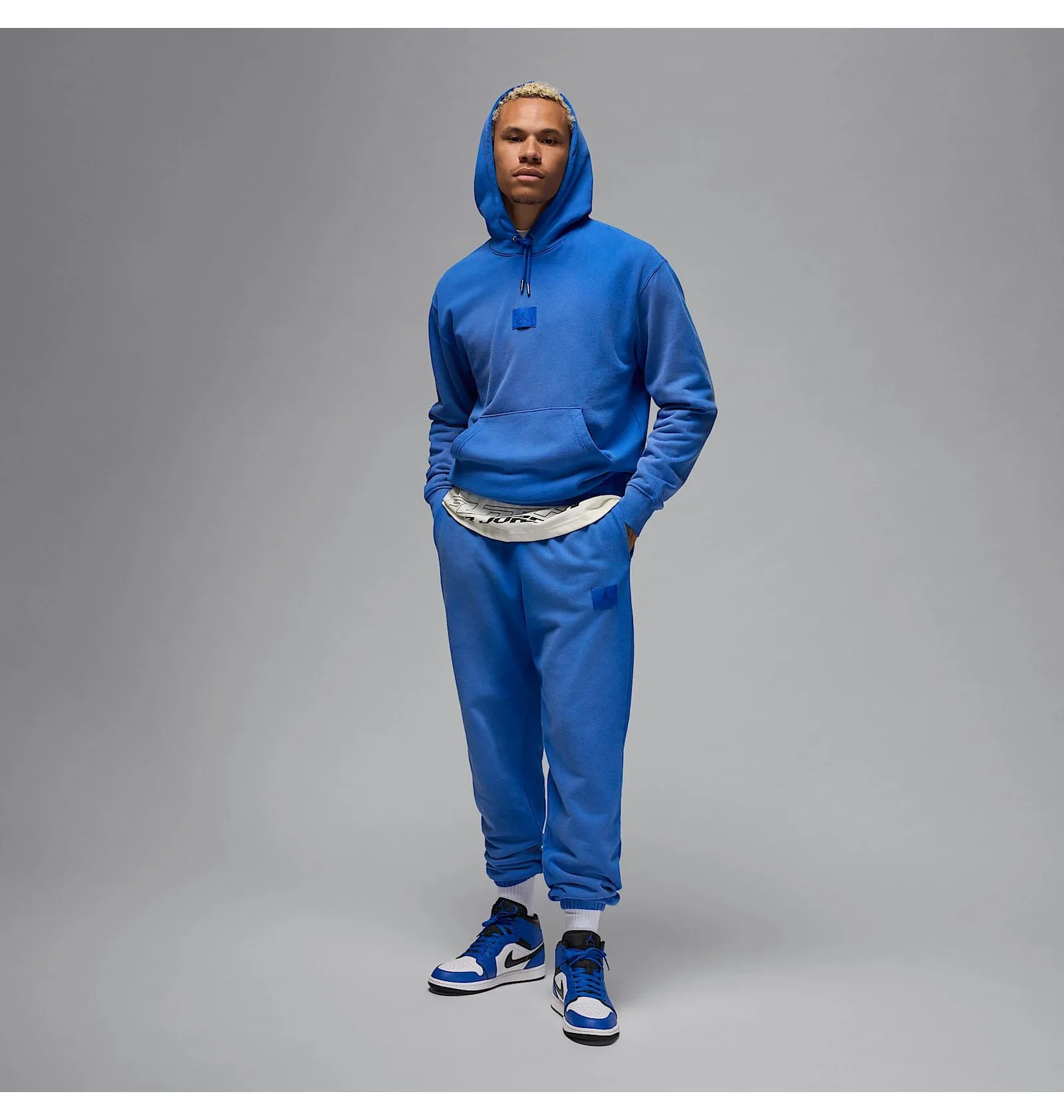 ᐉ Кросівки чоловічі Air Jordan 1 Mid Blue/White DQ8426-402