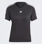 Футболка жіноча Adidas Aeroready Train Essentials 3-Stripes Tee Grey Ic5039