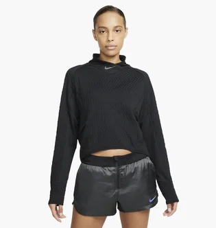 Лонгслів жіночий Nike Womens Running Midlayer Black Dm7553-010