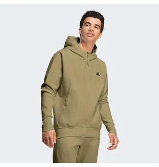 Худи мужское Adidas Z.N.E. Premium Full-Zip Hooded Track Jacket Olive IN5090
