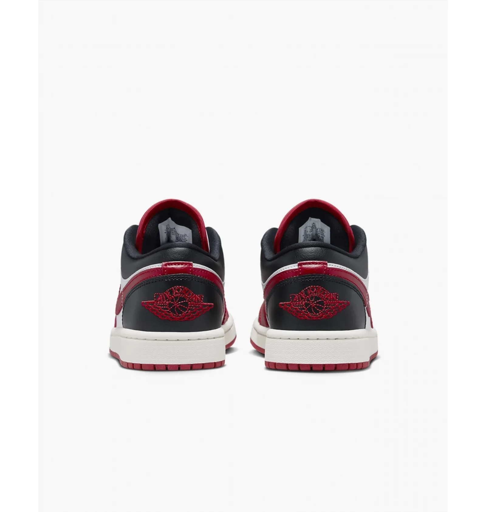 ᐉ Кроссовки женские Nike Air Jordan 1 Low Red/Black Dc0774-160