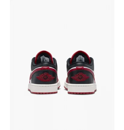 Кросівки жіночі Nike Air Jordan 1 Low Red/Black Dc0774-160