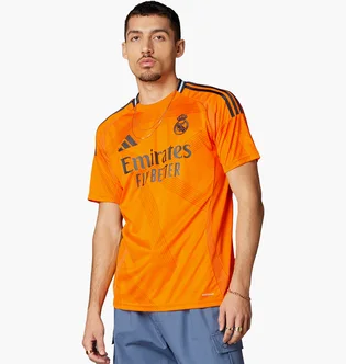 Футболка мужская Adidas Real Madrid 24/25 Away Jersey Orange IU5013