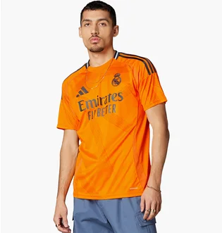 Футболка мужская Adidas Real Madrid 24/25 Away Jersey Orange IU5013