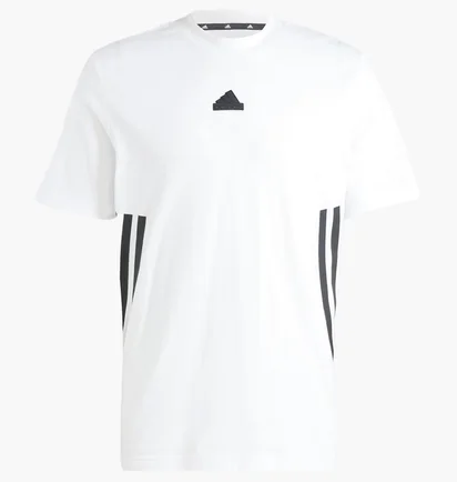 Футболка чоловіча Adidas Future Icons 3-Stripes Sportswear White JJ4159