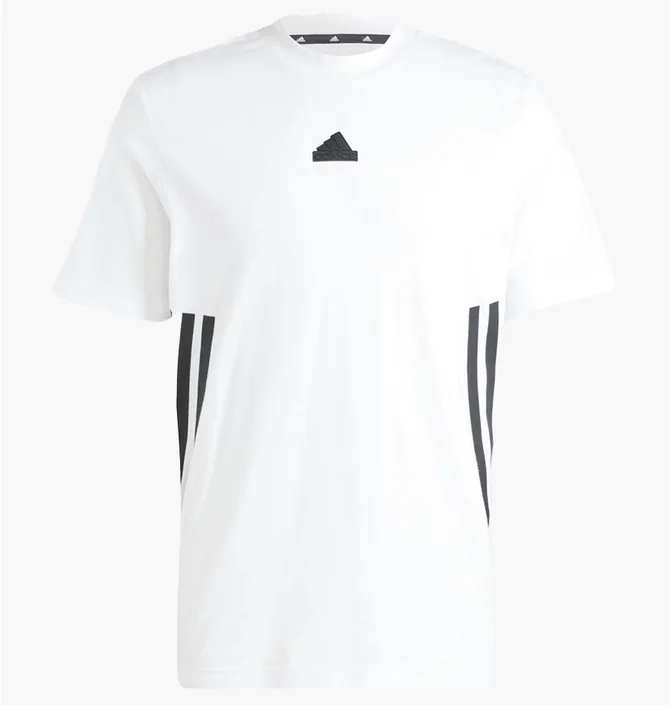 Футболка чоловіча Adidas Future Icons 3-Stripes Sportswear White JJ4159