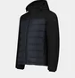 Куртка мужская CMP Zip Hood Feel Warm Black/Blue 34K0147-42UU