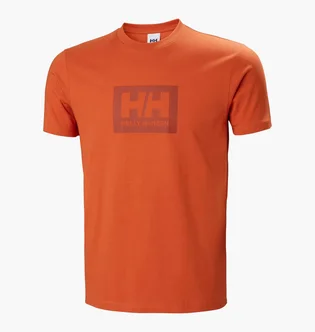 Футболка мужская Helly Hansen Box T Orange 53285-179