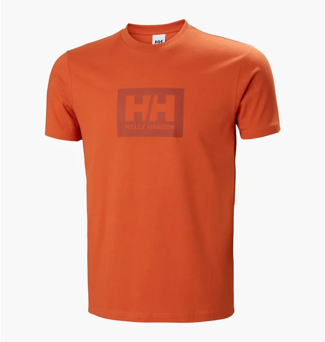 Футболка чоловіча Helly Hansen Box T Orange 53285-179