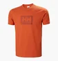 Футболка чоловіча Helly Hansen Box T Orange 53285-179
