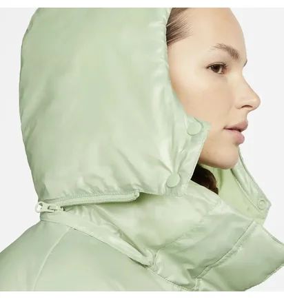 Пуховик жіночий Nike Sportswear Therma-Fit Green DQ6893-343