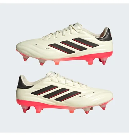 Бутсы унисекс Adidas Copa Pure Ii Elite Soft Ground Boots Beige IE4982