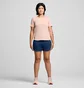 Футболка женская Saucony Triumph Short Sleeve Beige SAW800475-WR