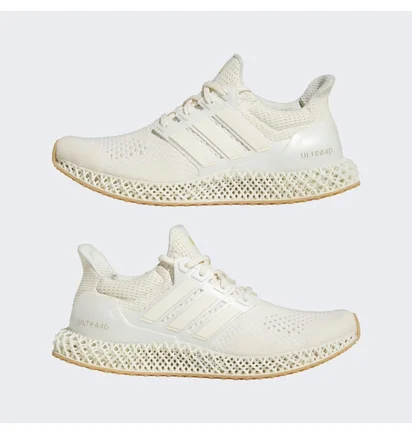 Кроссовки унисекс Adidas Ultra 4D Running Shoes Beige Hp9734