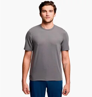 Футболка мужская Saucony Triumph Short Sleeve Grey SAM800367-CA
