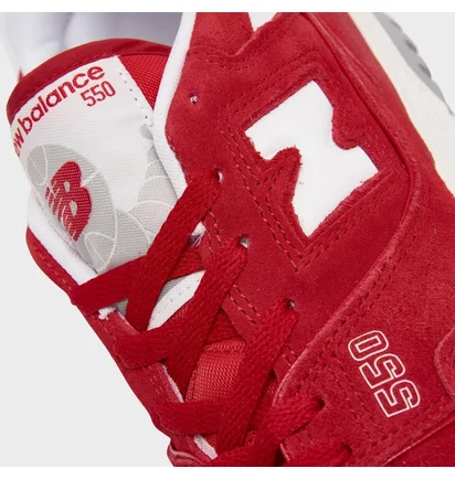 Кроссовки мужские New Balance 550 Suede Casual Shoes Red Bb550Vnd