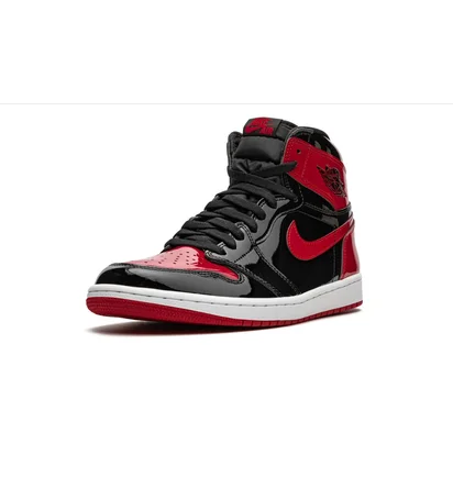 Кроссовки мужские Air Jordan 1 Retro High Og Black/Red 555088-063