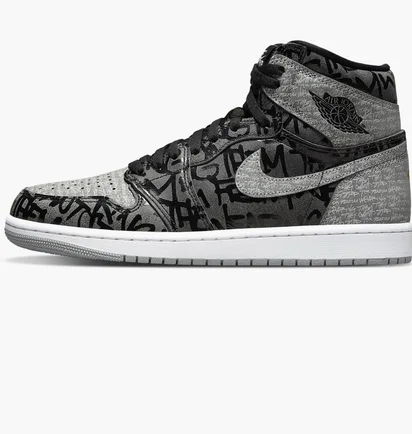 Кроссовки мужские Air Jordan 1 High Og Grey 555088-036