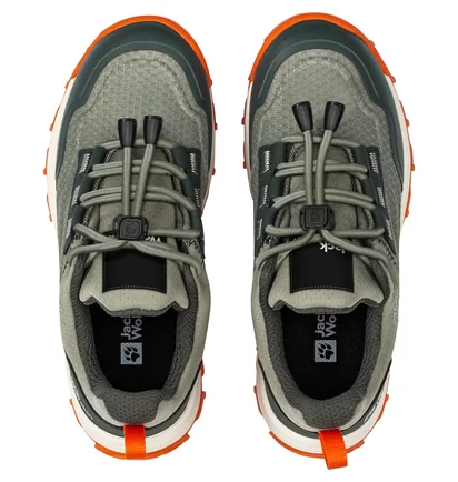 Кросівки дитячі Jack Wolfskin Cyrox Texapore Low Grey 4062781-4137