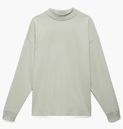 Лонгслив унисекс Adidas Basketball Long Sleeve Tee Grey Ia3422