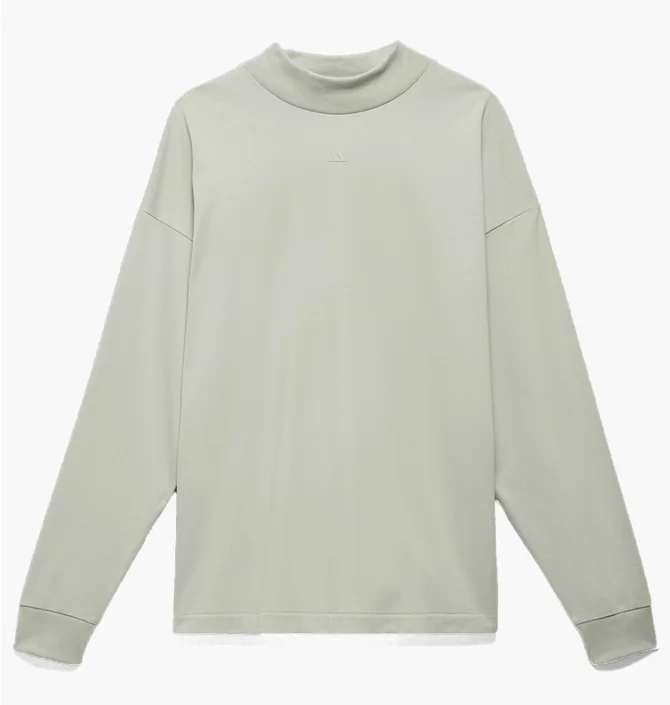 Лонгслив унисекс Adidas Basketball Long Sleeve Tee Grey Ia3422