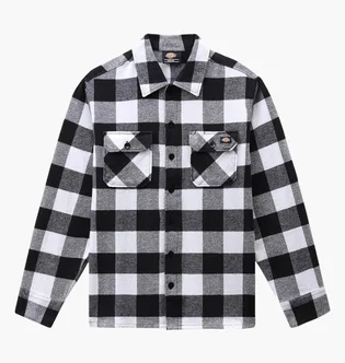 Сорочка чоловіча Dickies New Sacramento Black/White DK0A4XDZBLK1
