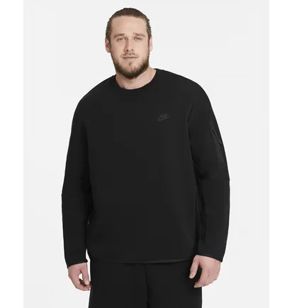 Свитшот мужской Nike Sportswear Tech Fleece Black CU4505-010