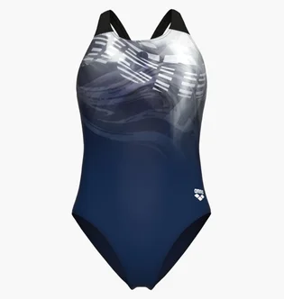 Купальник жіночий Arena Dreaming Swimsuit V Back Blue 010182-750