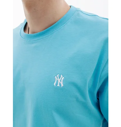 Футболка мужская 47 Brand New York Yankees Base Runner Light Blue 580762VD-FS