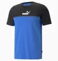 Футболка мужская Puma Essentials Block Tape Blue/Black 673341-92