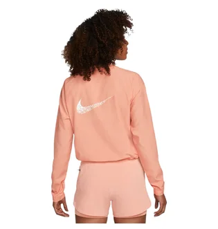 Ветровка женская Nike W Nk Swoosh Run Jacket Peach Dm7775-824