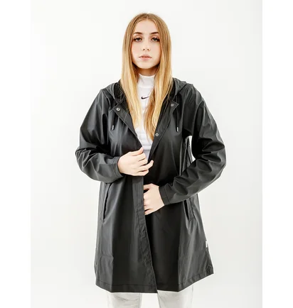 Пальто жіноче Rains Jackets Black 1834-BLACK