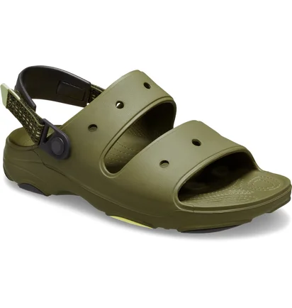 Тапочки унисекс CROCS All-Terrain Sandal Olive 207711-3UA