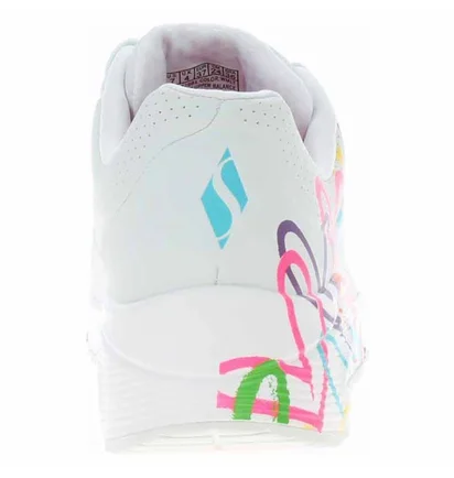 Кросівки жіночі Skechers Uno Highlight Love White 177981-WMLT
