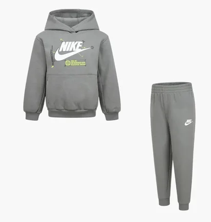 Спортивний костюм дитячий Nike Futura Grey 86M350-G3F