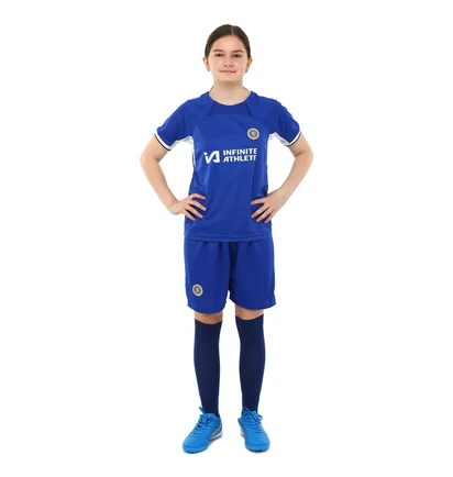 Футбольная форма детская SP-sport Chelsea Домашняя 2024 Blue CO-6331