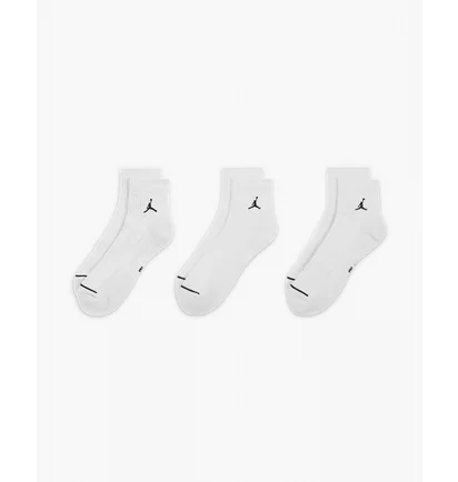 Шкарпетки унісекс Nike Cush Poly Ankle (3 пари) 144 White Dx9655-100