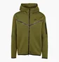 Толстовка чоловіча Nike Sportswear Tech Fleece Olive CU4489-326