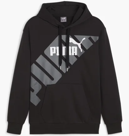 Худи мужское Puma Power Graphic Hoodie Black 678963-01