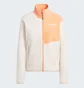 Куртка жіноча Adidas Terrex Multi Full-Zip Fleece Jacket Beige/Orange IZ3299