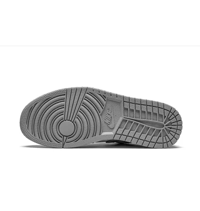 Кросівки чоловічі Air Jordan 1 Low White/Black 553558-039