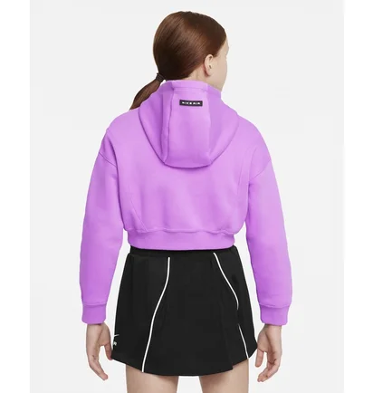 Худі дитяче Nike G Nsw Air Crop Hoodie Pink DX5008-532