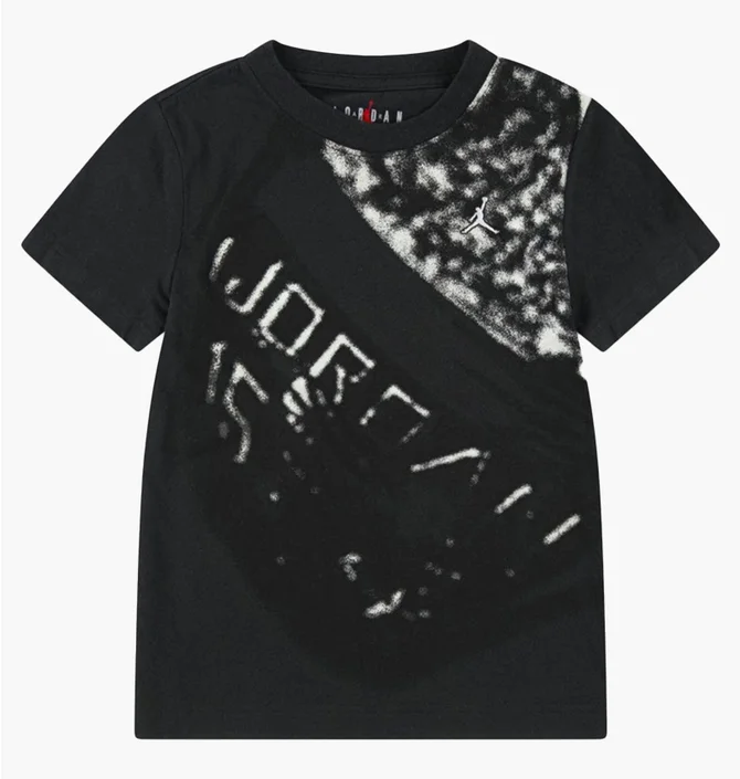 Футболка детская Air Jordan Big Ring T-Shirt Black 95D623-G0T