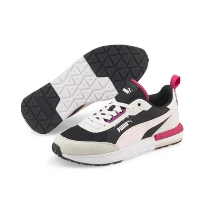 Кроссовки мужские Puma R22-Chalk Black/Beige 383462-06