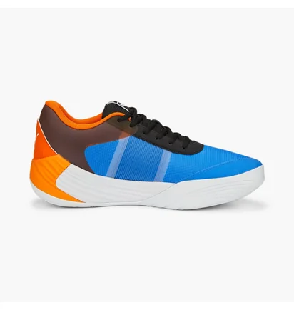 Кроссовки унисекс Puma Fusion Nitro Team Basketball Shoes Multi 377035-08