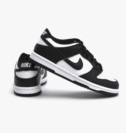 Кросівки жіночі Nike Dunk Low Retro White/Black CW1590-100