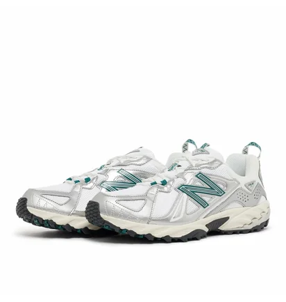 Кросівки чоловічі New Balance Ml610Tae White/Metallic ML610TAE