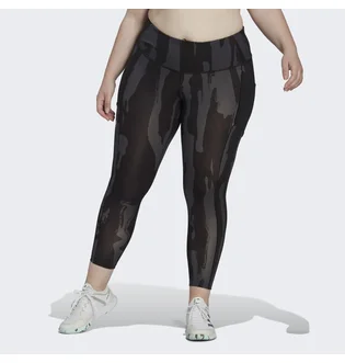 Леггинсы женские Adidas X Thebe Magugu Tennis New York 7/8 Tights (Plus Size) Black Ht4240